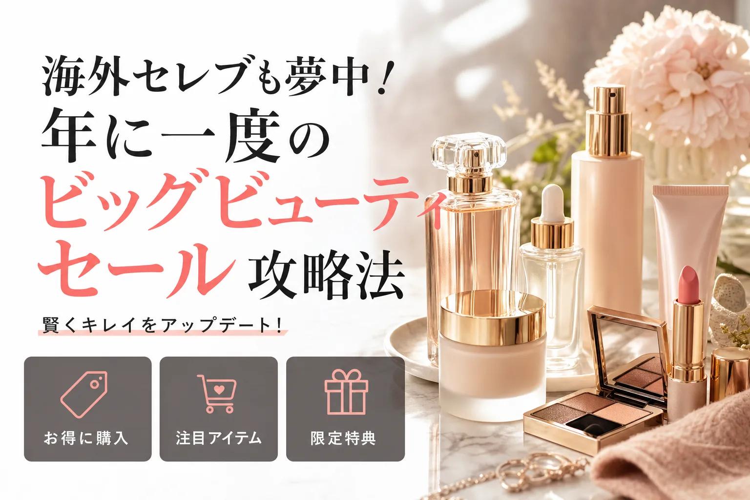 海外セレブも夢中！年に一度のビッグビューティセール攻略法